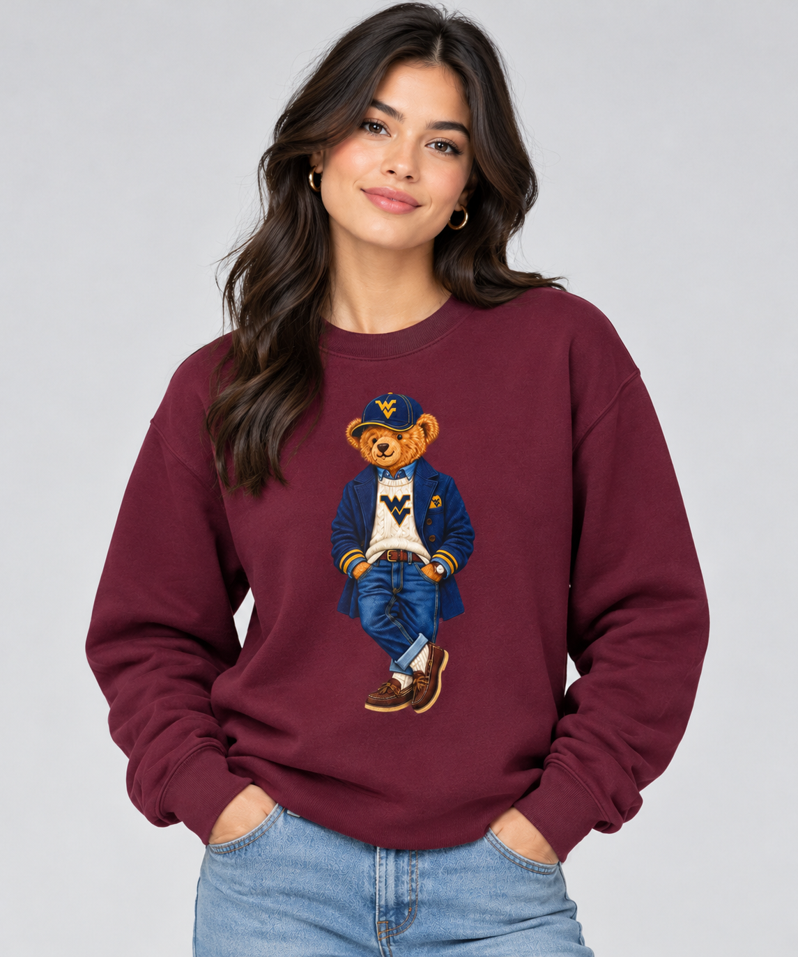 West Virginia - Game Day Teddy Bear Sweatshirt