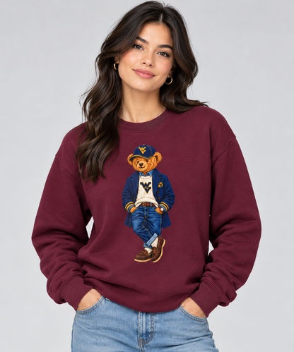 West Virginia - Game Day Teddy Bear Sweatshirt