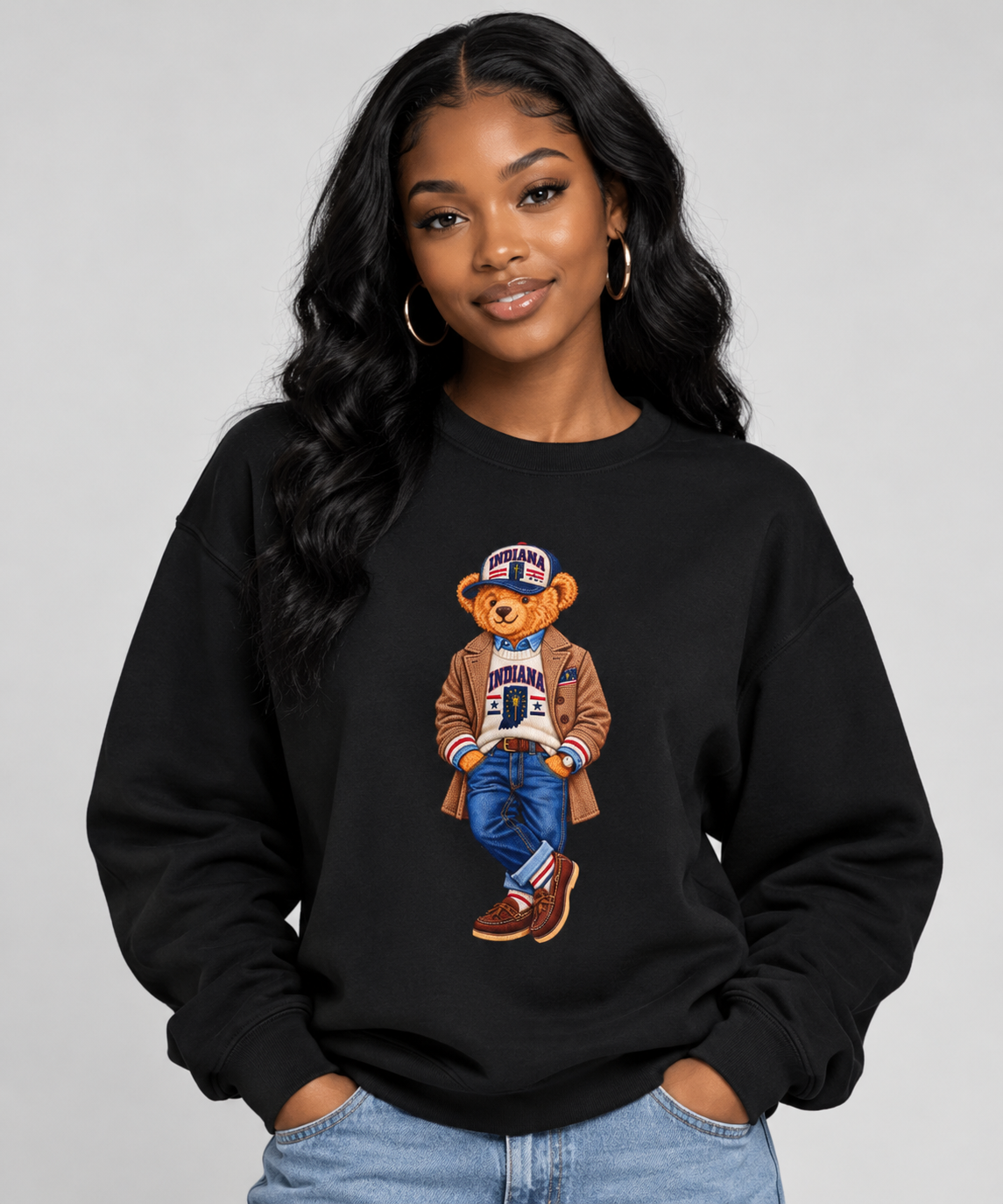 Indiana - Game Day Teddy Bear Sweatshirt