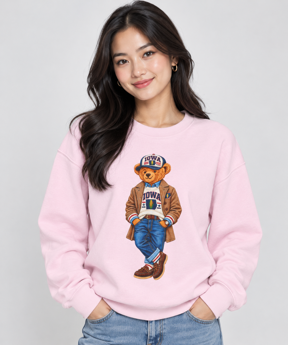 Iowa - Game Day Teddy Bear Sweatshirt