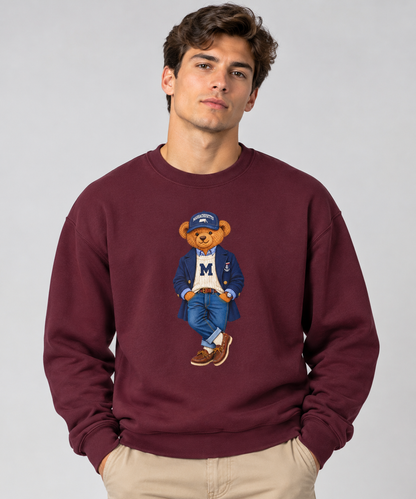 Massachusetts - Game Day Teddy Bear Sweatshirt