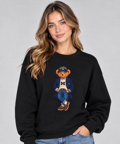 Michigan - Game Day Teddy Bear Sweatshirt