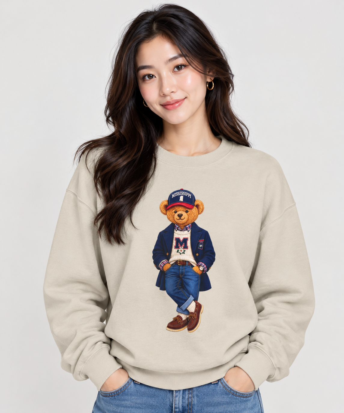 Mississippi - Game Day Teddy Bear Sweatshirt