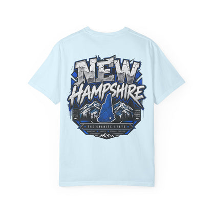 New Hampshire Mountain Club Unisex Comfort Color 1717 Streetwear Graphic Tee