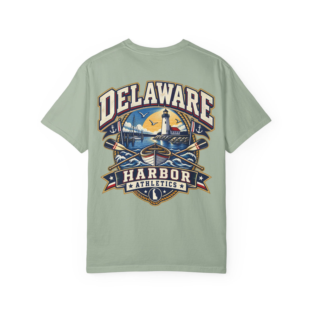 Delaware Harbor Athletics  Unisex Comfort Color 1717 Streetwear Graphic Tee