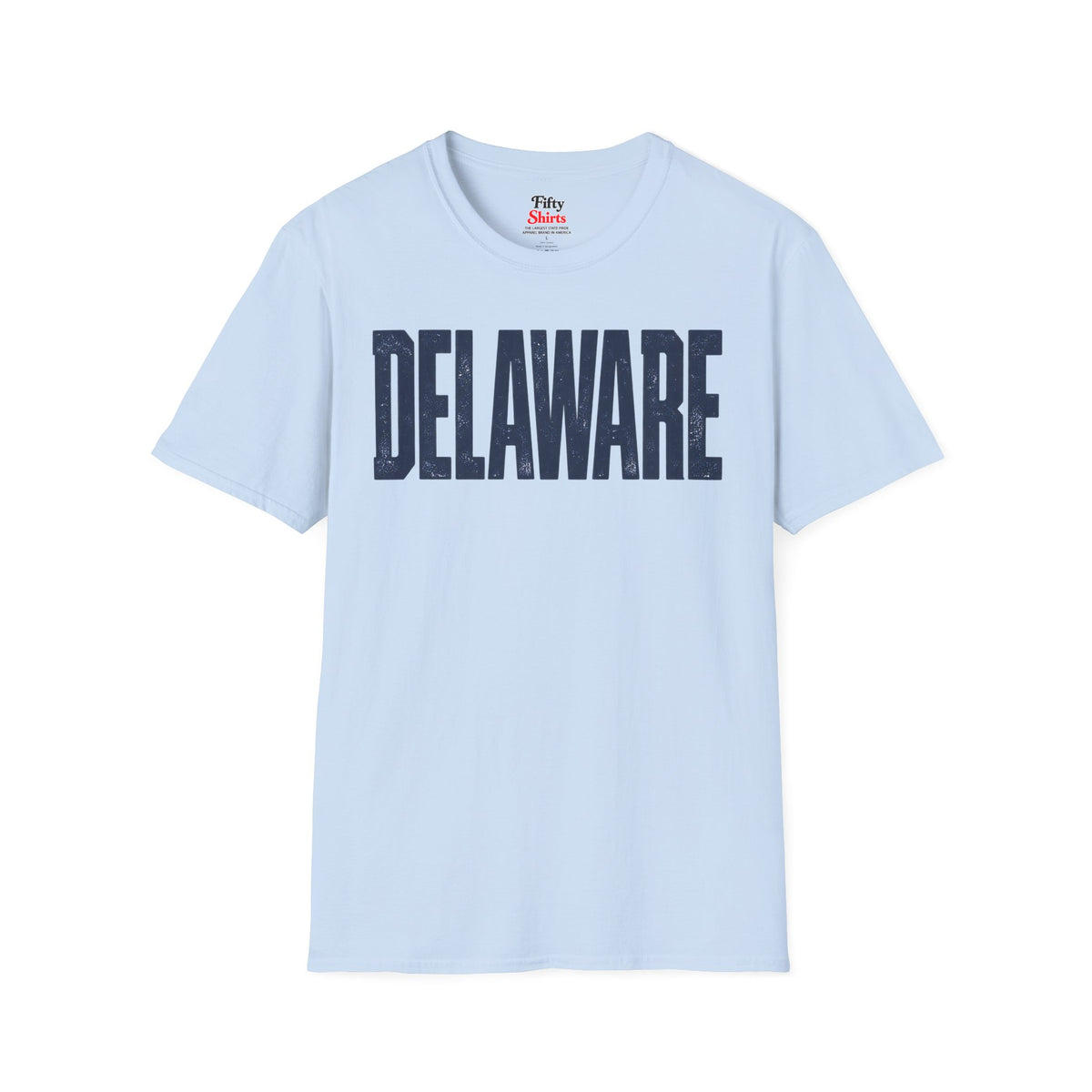 Delaware Unisex Softstyle T Shirt State Name Graphic Tee