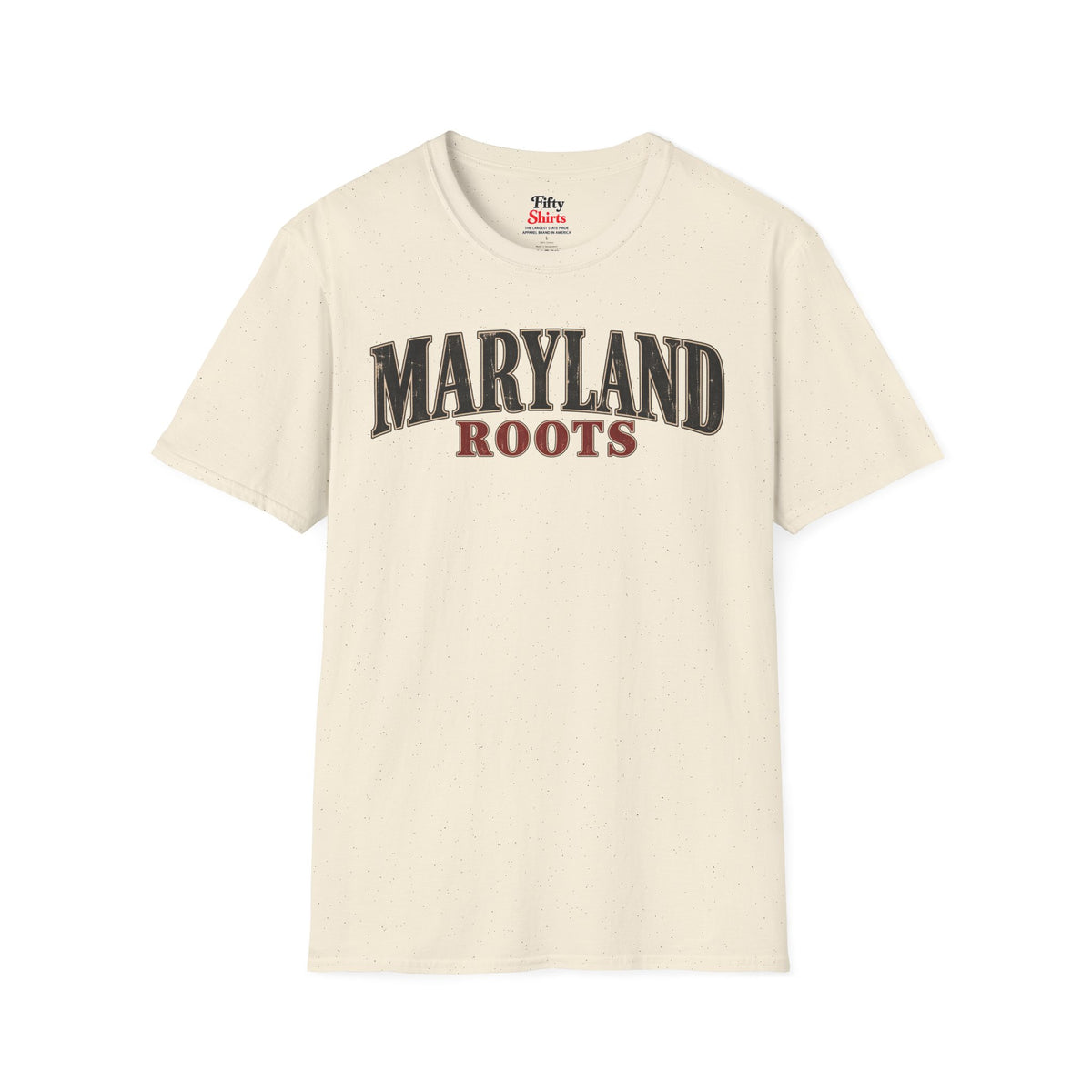 Maryland Roots Unisex Softstyle T Shirt State Name Graphic Tee
