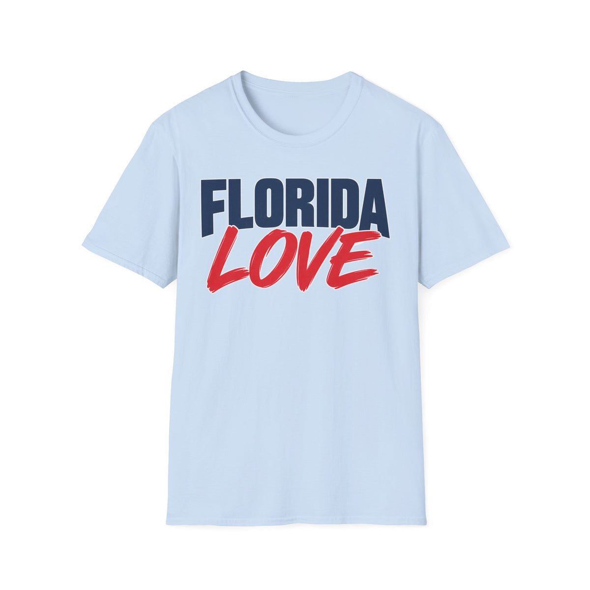 Florida Love Unisex Softstyle T Shirt State Name Graphic Tee