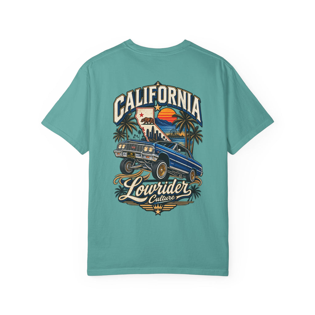 California Lowrider Culture  Unisex Comfort Color 1717 Streetwear Graphic Tee