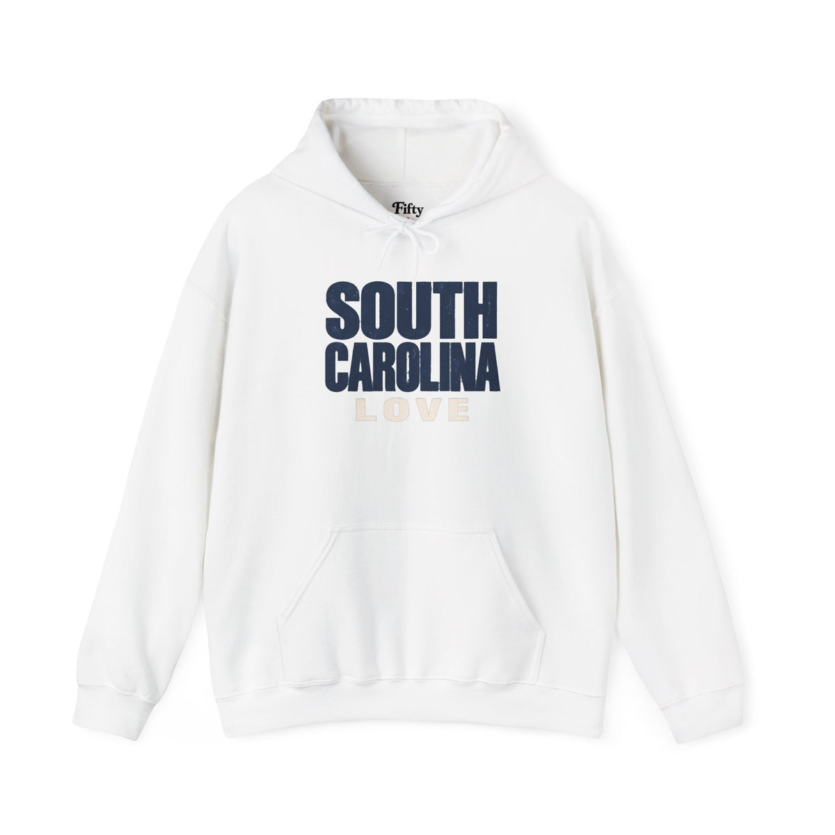 South Carolina Love Unisex Hoodie State Name Graphic
