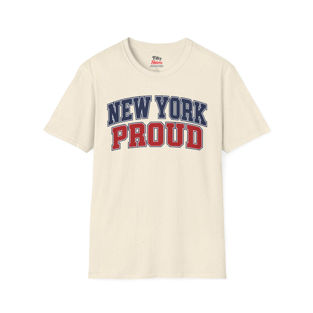 New York Proud Unisex Softstyle T Shirt State Name Graphic Tee
