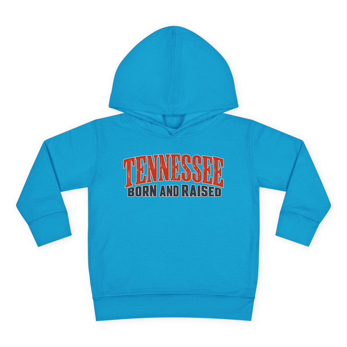 Tennessee Born and Raised Premium Southern Heritage Unisex Toddler Pullover Fleece Hoodie