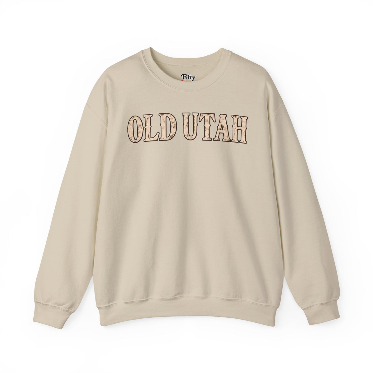 Old Utah Unisex Crewneck Sweatshirt State Name Graphic