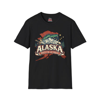 Alaska State Pride Unisex Softstyle T Shirt State Pride Graphic Tee Collections FS03
