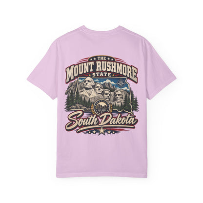 South Dakota Mount Rushmore State Unisex Comfort Color 1717 Streetwear Graphic Tee