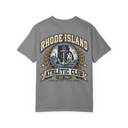 Rhode Island Athletic Club Unisex Comfort Color 1717 Streetwear Graphic Tee