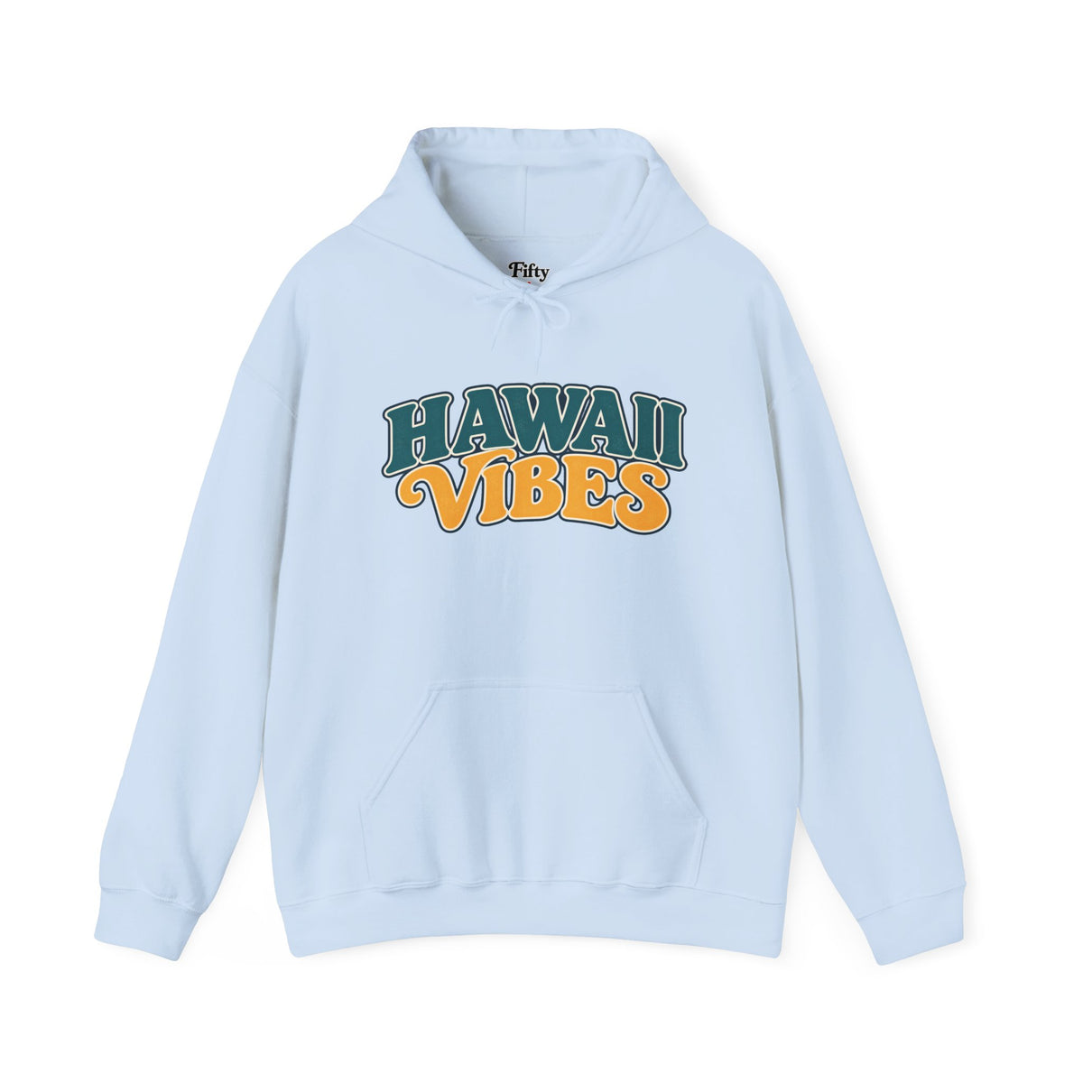 Hawaii Vibes Unisex Hoodie State Name Graphic