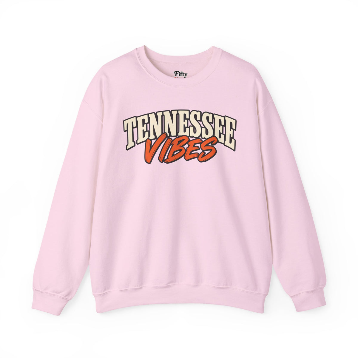 Tennessee Vibes Unisex Crewneck Sweatshirt State Name Graphic