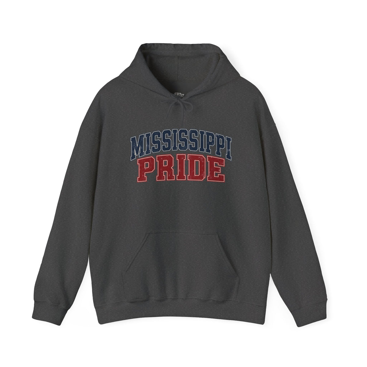 Mississippi Pride Unisex Hoodie State Name Graphic