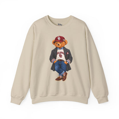 Oklahoma- Game Day Teddy Bear Sweatshirt