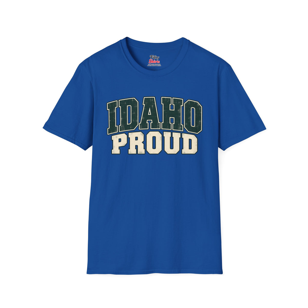 Idaho Proud Unisex Softstyle T Shirt State Name Graphic Tee