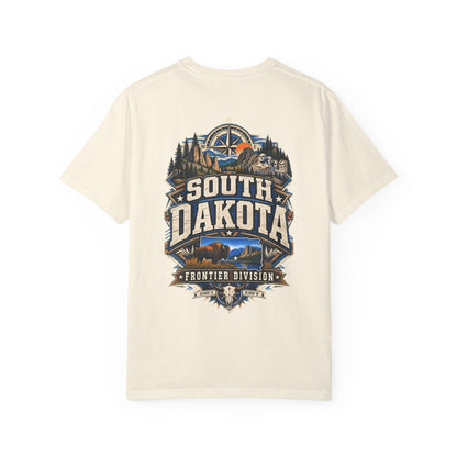 South Dakota Frontier Division Unisex Comfort Color 1717 Streetwear Graphic Tee