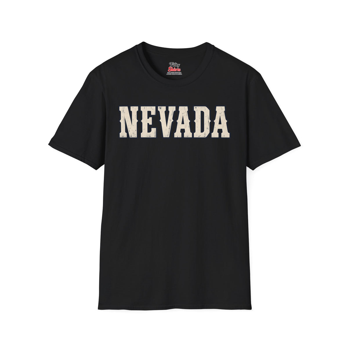 Nevada Unisex Softstyle T Shirt State Name Graphic Tee
