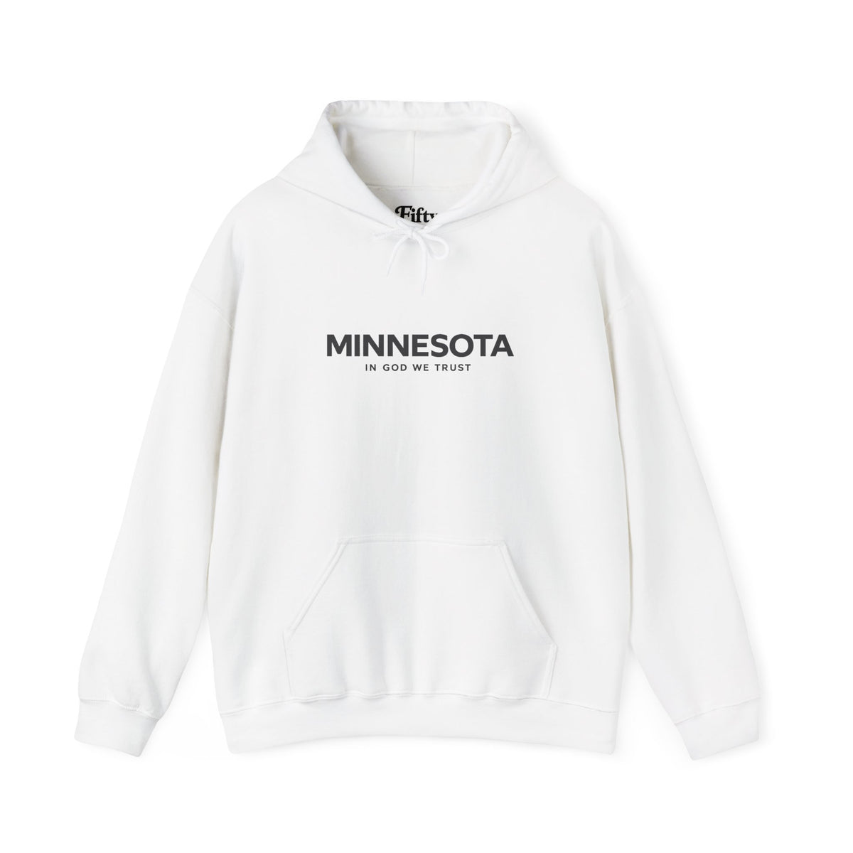 Minnesota All State In God We Trust Unisex Hooded Sweatshirt