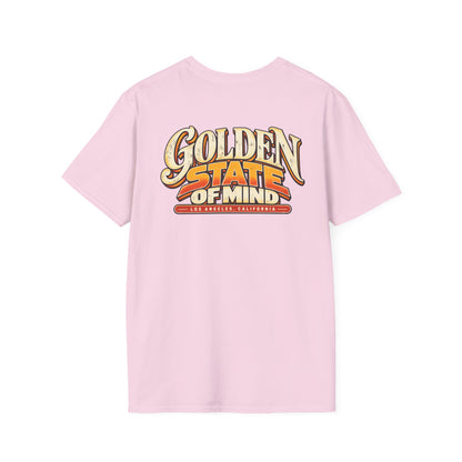 Golden State Of Mind Los Angeles Unisex Softstyle Graphic Tee