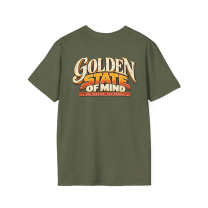 Golden State Of Mind Los Angeles Unisex Softstyle Graphic Tee