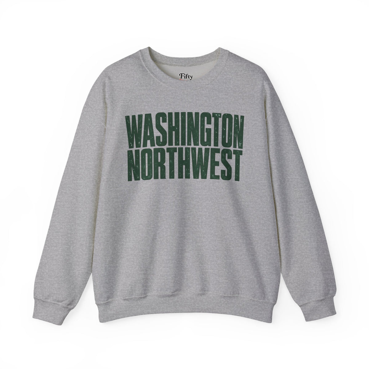 Washington Northwest Unisex Crewneck Sweatshirt State Name Graphic