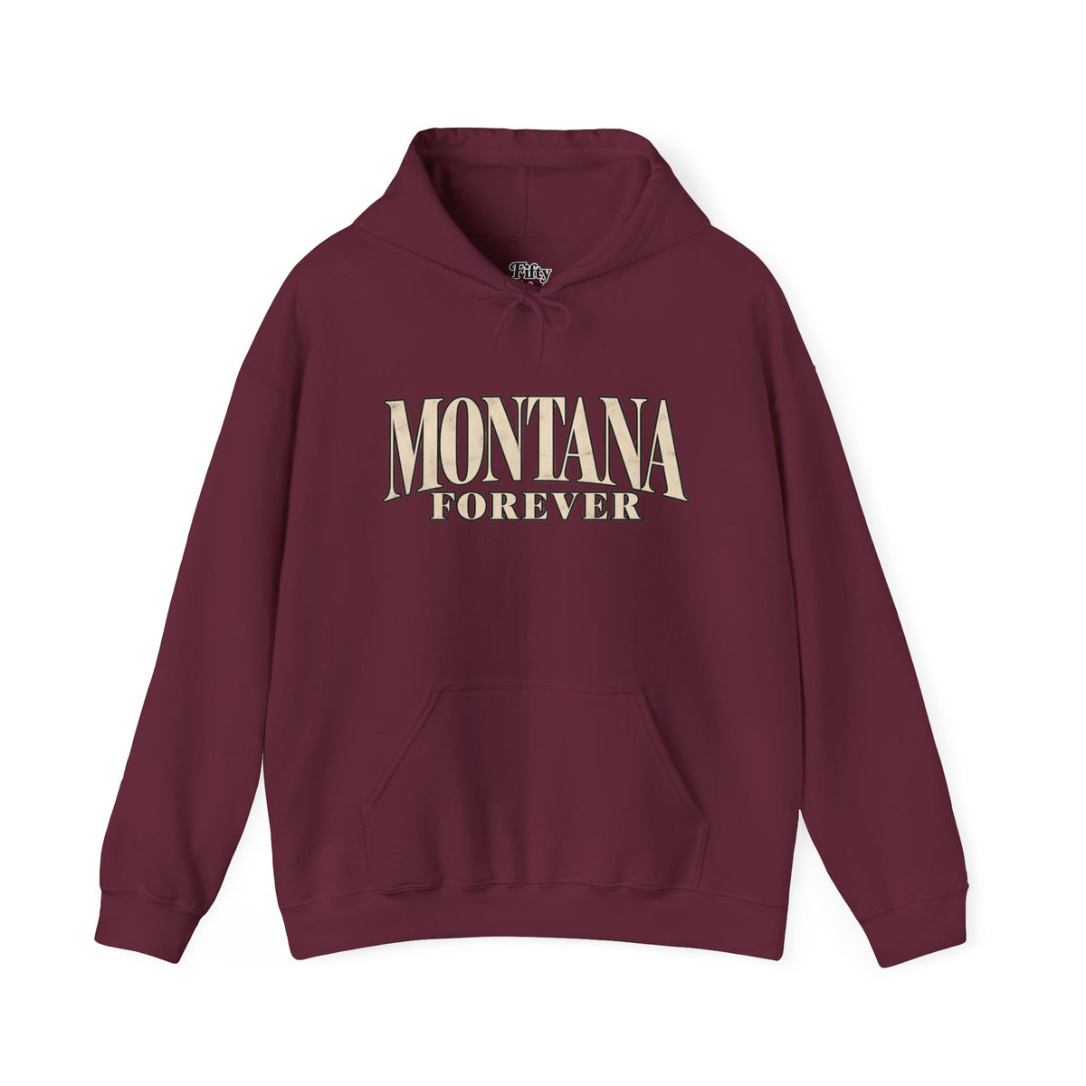 Montana Forever Unisex Hoodie State Name Graphic