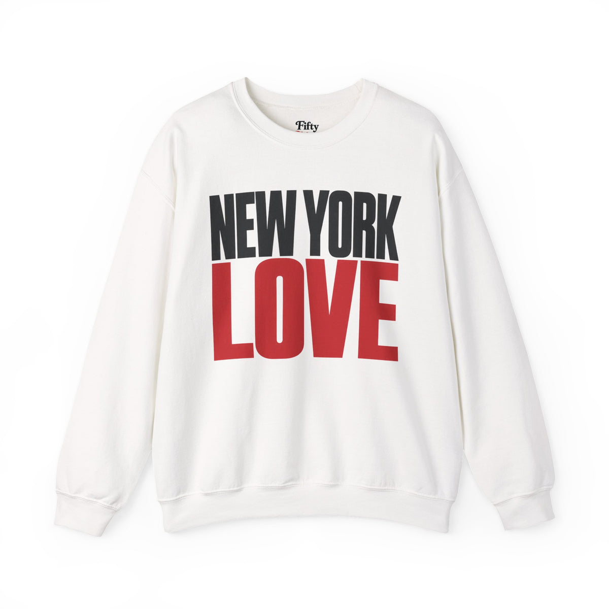 New York Love Unisex Crewneck Sweatshirt State Name Graphic