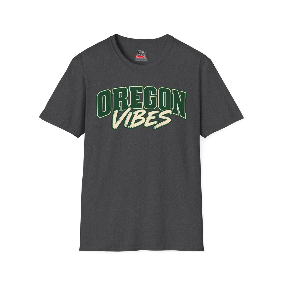 Oregon Vibes Unisex Softstyle T Shirt State Name Graphic Tee