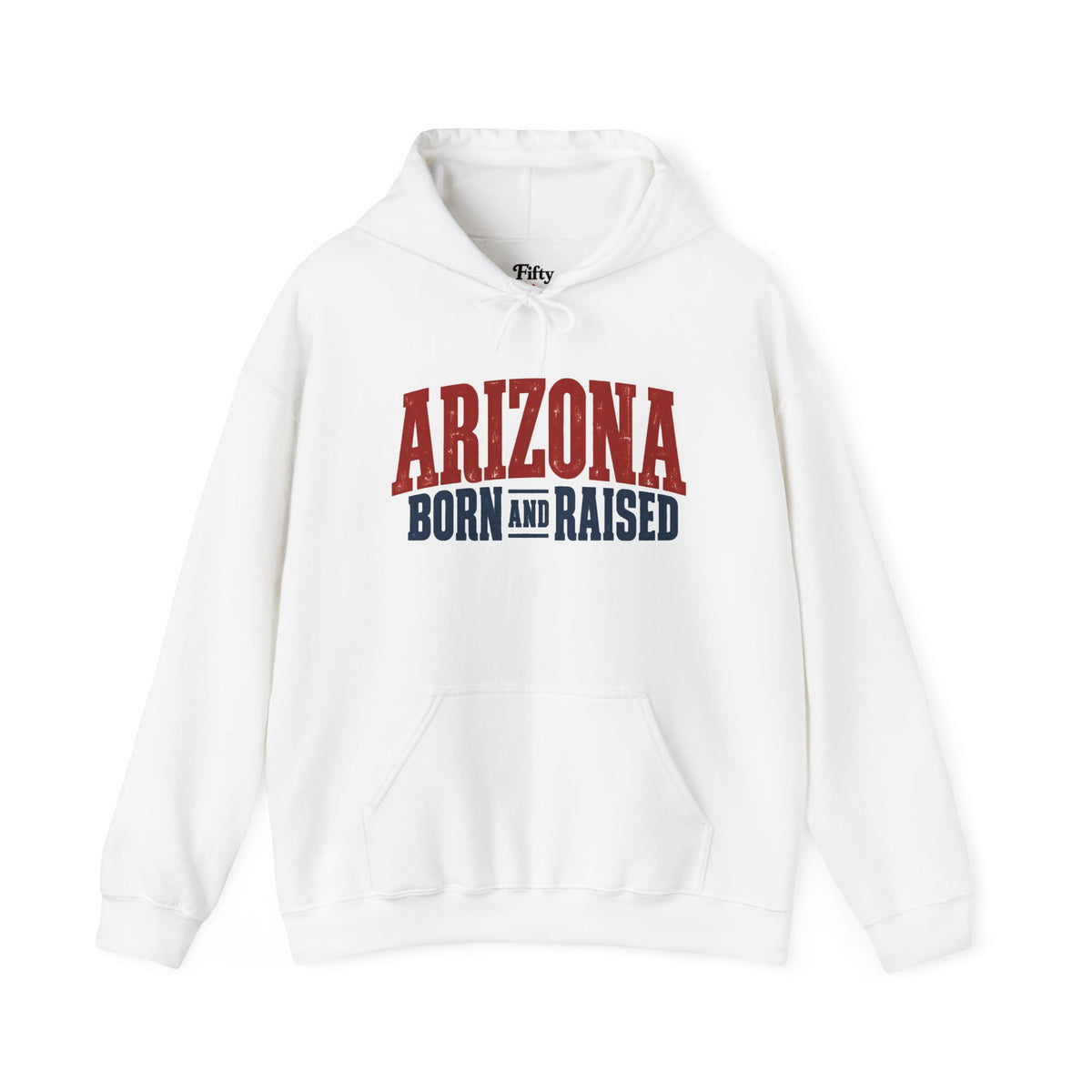 Arizona Born and Raised Classic Souvenir Unisex Hoodie Graphic