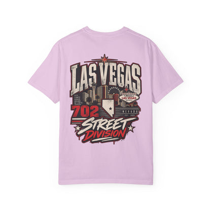 Nevada Las Vegas Street Division Unisex Comfort Color 1717 Streetwear Graphic Tee