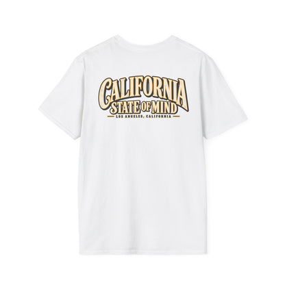 California State of Mind Los Angeles Unisex Softstyle Graphic Tee