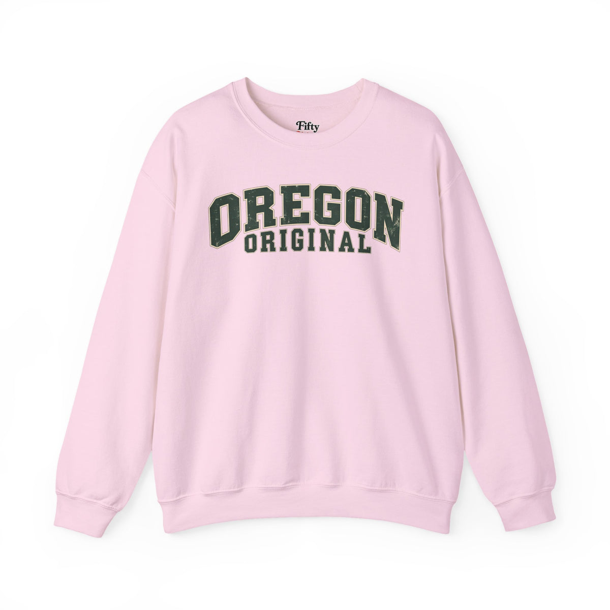 Oregon Original Unisex Crewneck Sweatshirt State Name Graphic