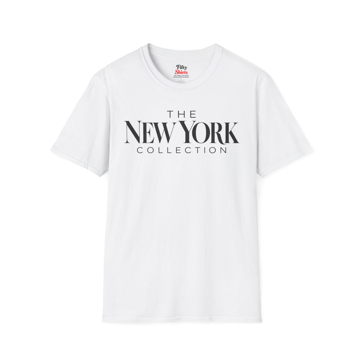 The New York Collection Unisex Softstyle T Shirt State Name Graphic Tee