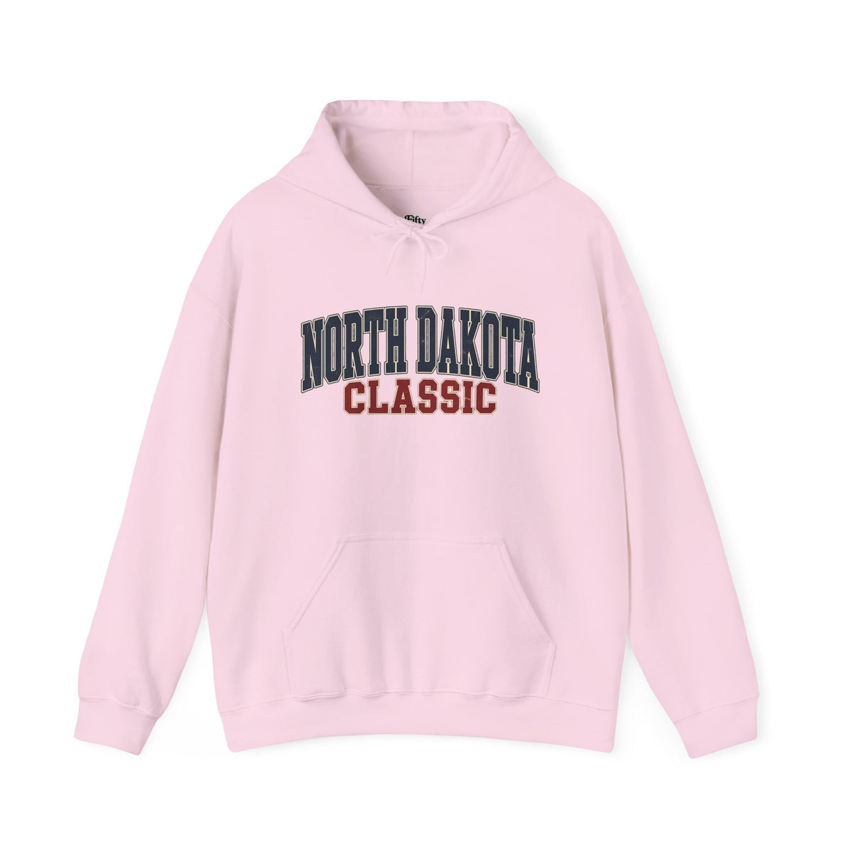 North Dakota Classic Unisex Hoodie State Name Graphic
