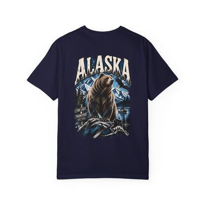 Alaska Bear Streetwear  Unisex Comfort Color 1717 Streetwear Graphic Tee