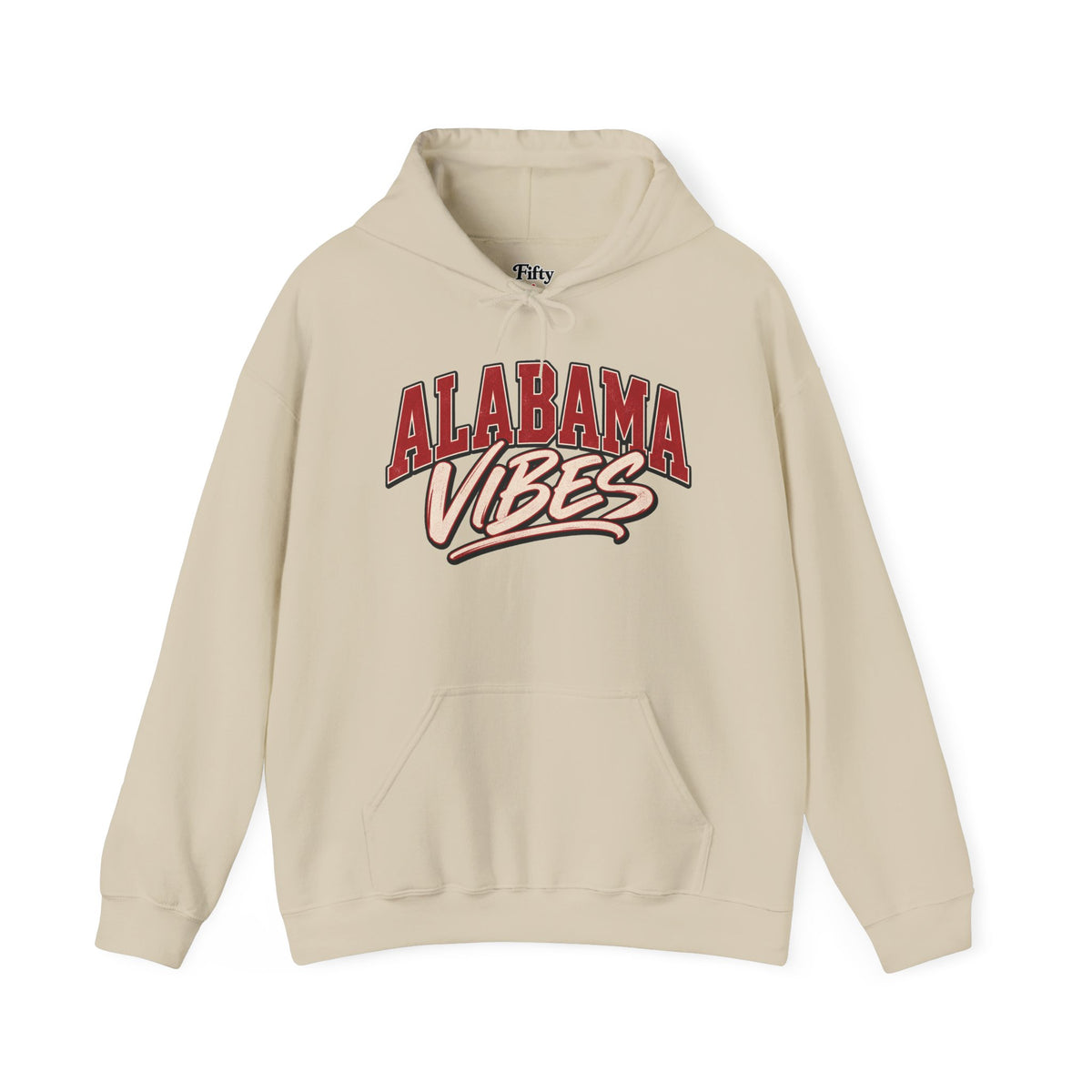 Alabama Vibes Unisex Hoodie State Name Graphic