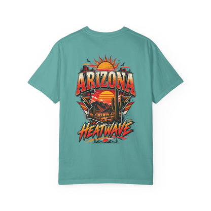 Arizona Heatwave  Unisex Comfort Color 1717 Streetwear Graphic Tee