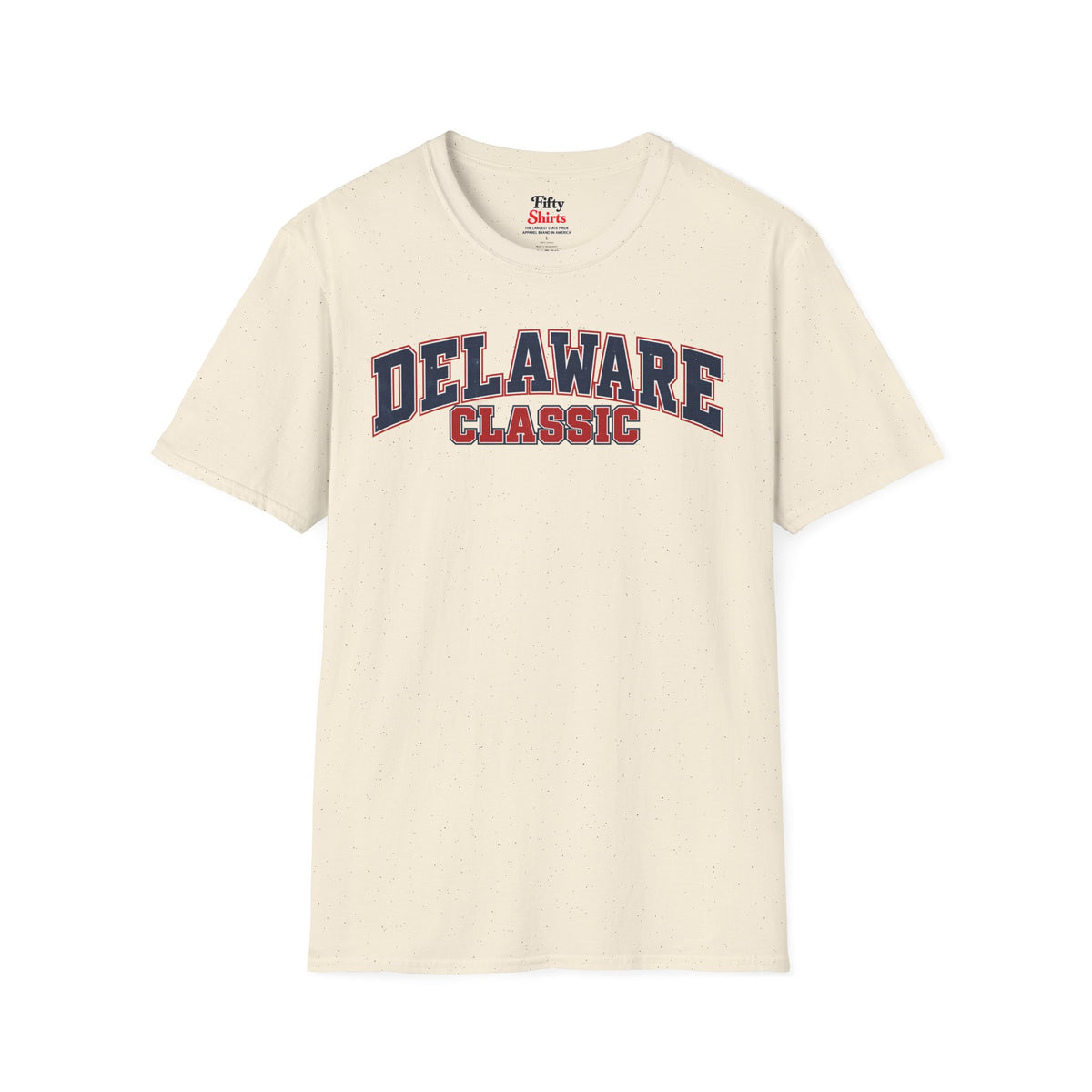 Delaware Classic Unisex Softstyle T Shirt State Name Graphic Tee