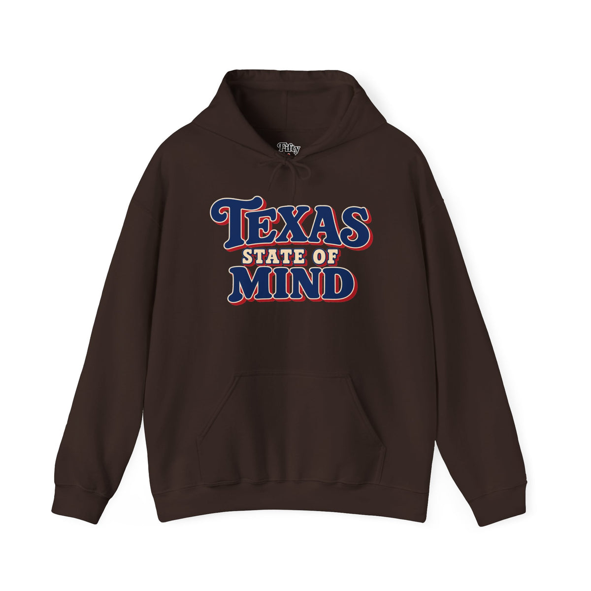 Texas State Of Mind Unisex Hoodie State Name Graphic