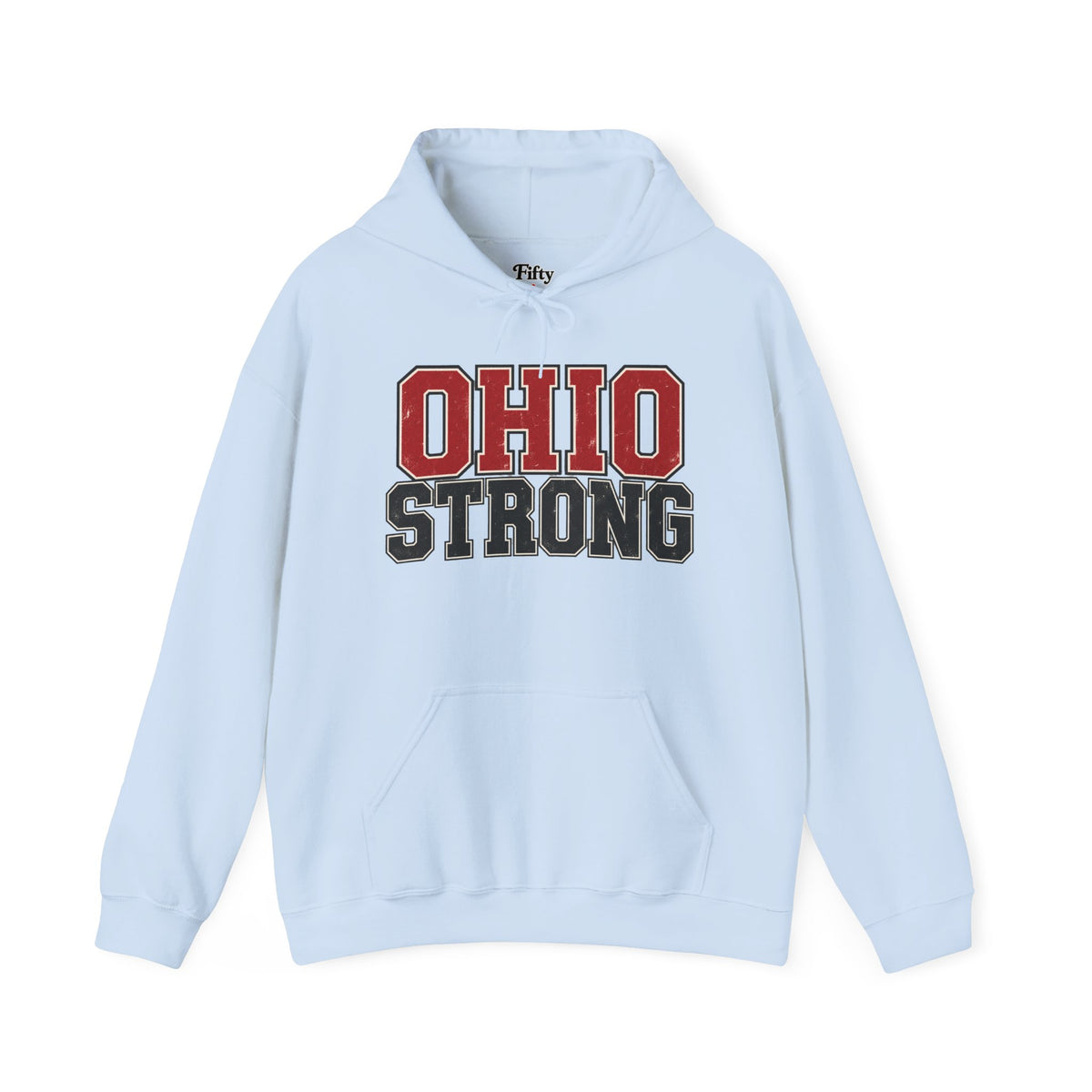Ohio Strong Unisex Hoodie State Name Graphic