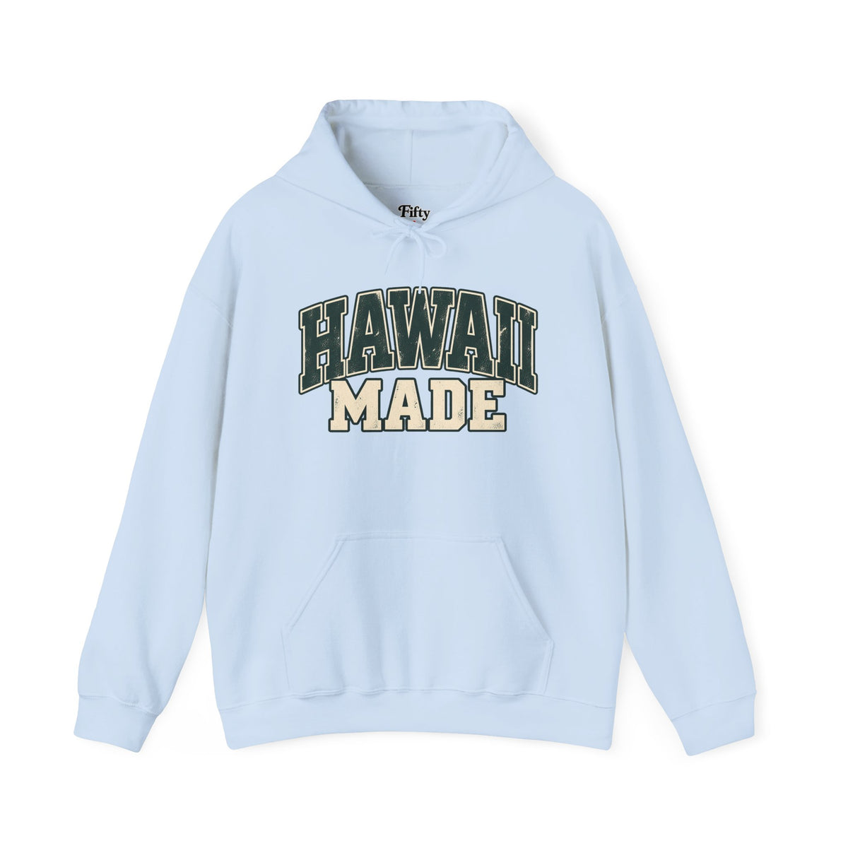 Hawaii Made Unisex Hoodie State Name Graphic