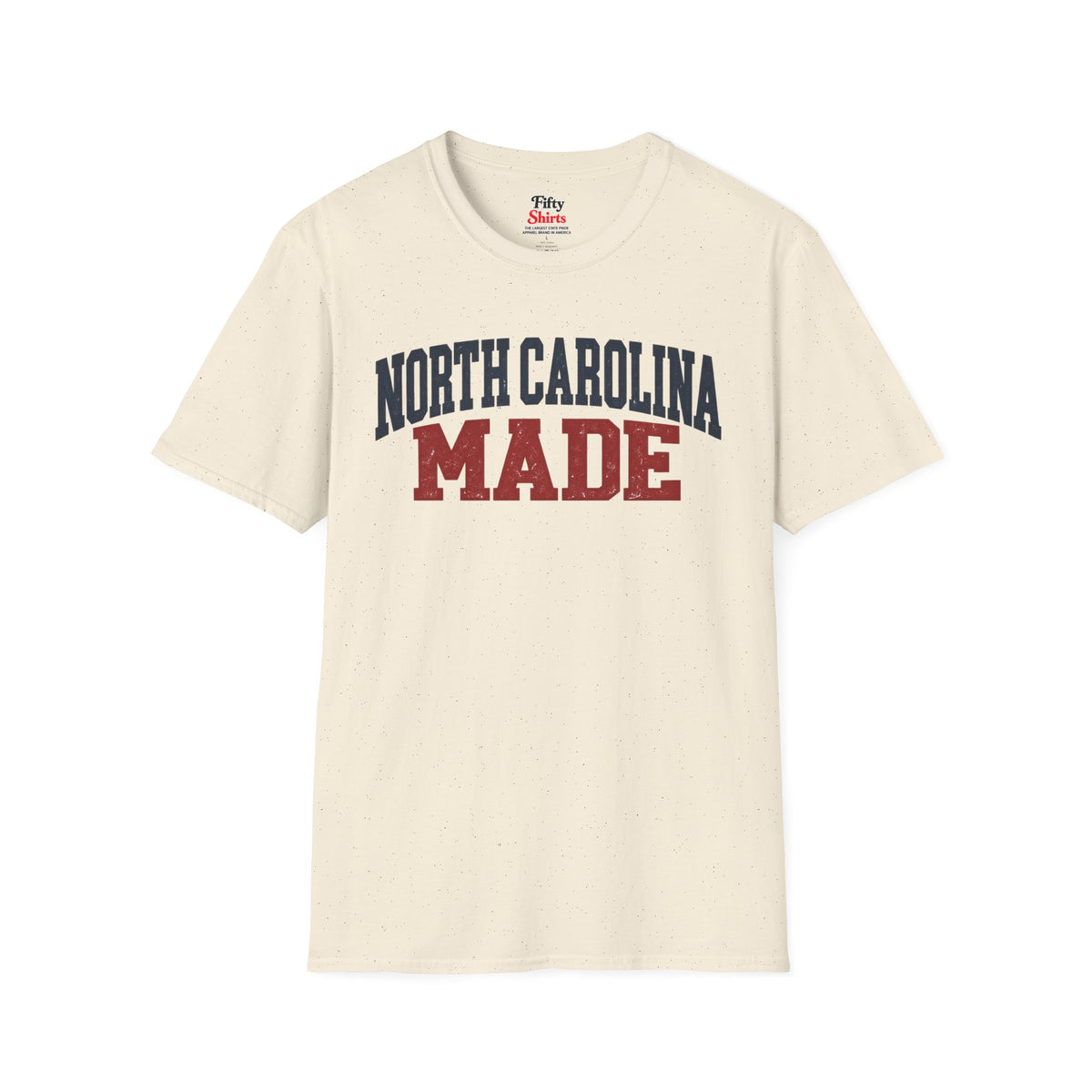 North Carolina Made Unisex Softstyle T Shirt State Name Graphic Tee