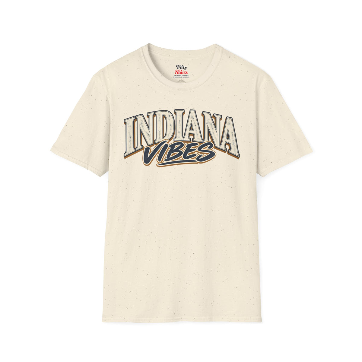 Indiana Vibes Unisex Softstyle T Shirt State Name Graphic Tee