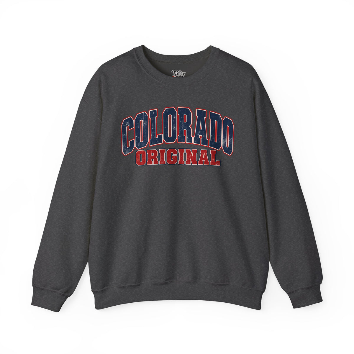 Colorado Original Unisex Crewneck Sweatshirt State Name Graphic